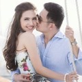 Olivia Jensen dan Arief Purnama Saat Pemotretan Pre-wedding