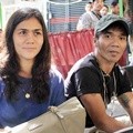 Kaka Slank dan Istrinya Berada di Tempat Pemilihan Umum