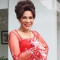 Dorce Gamalama Saat Ditemui Seusai Acara 'Ada-Ada Aja' Global TV