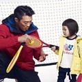 Choo Sarang dan Ayahnya di Majalah Cosmopolitan Edisi Februari 2014