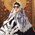 Syahrini Berlebaran di Arab Saudi