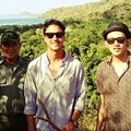 Hamish Daud dan Vicky Nitinegoro di Taman Nasional Komodo