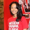 Kelly Tandiono di Press Screening 'Negeri Tanpa Telinga'
