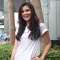 Cynthia Ramlan Ditemui di Gedung Trans TV