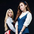 Krystal f(x) dan Jessica Girls' Generation di Promosi Produk Lapalette S/S 2014