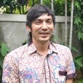 Abimana Aryasatya di Acara Peluncuran Video Klip 'Pergi Haji'