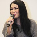 Titi DJ di Jumpa Pers Indonesian Idol Junior