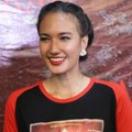 Nadine Chandrawinata di Jumpa Pers Film 'Erau Kota Raja'