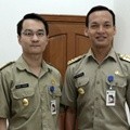 Agustin Taidy dan Ben Joshua di Lokasi Syuting Film 'Jokowi Adalah Kita'