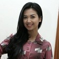 Sylvia Fully di Lokasi Syuting Film 'Jokowi Adalah Kita'