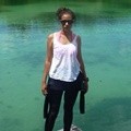 Fiona Callaghan Saat Berada di Pulau Kakaban