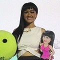 Julia Perez di Acara WeChat Luncurkan Program Semua Gratis