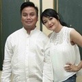 Findo Purwono dan Rheina Ipeh dalam Syukuran Film 'Gue Bukan Poconggg'