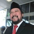 Jamal Mirdad di Hari Pelantikan Anggota DPR Periode 2014-2019