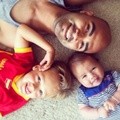 Sergio van Dijk Bersama Anak-anaknya