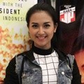 Sylvia Fully Saat Launching Trailer Film 'Jokowi Adalah Kita'