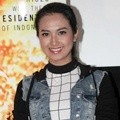 Sylvia Fully Saat Launching Trailer Film 'Jokowi Adalah Kita'