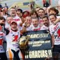 Marc Marquez Rayakan Keberhasilan Bersama Tim Honda