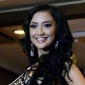 Elfin Pertiwi Rappa dalam Jumpa Pers yang Digelar Yayasan Putri Indonesia