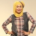 Soraya Larasati Saat Sesi Pemotretan Hijab