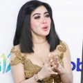 Syahrini Saat Ditemui di Belakang Panggung Acara 'Gemilang 12 Global TV'