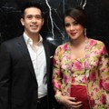 Aufar Hutapea dan Olla Ramlan di Resepsi Pernikahan Raffi Ahmad dan Nagita Slavina
