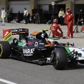 Kerusakan Pada Mobil Sergio Perez Asal Meksiko dari Tim Force India