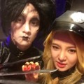 Hyoyeon Girls' Generation dan Key SHINee di Pesta Halloween SM Entertainment