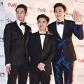 Jo In Sung, D.O. EXO dan Lee Kwang Soo di Red Carpet APAN Star Awards 2014