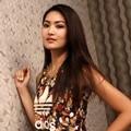 Maria Selena di Press Conference Film 'Danau Hitam'