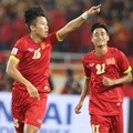Que Ngoc Hai dan Vu Minh Tuan dari Timnas Vietnam