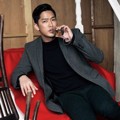 Lee Yong Woo Saat Pemotretan Majalah Elle Edisi Desember 2014