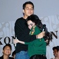 Kevin Julio dan Syahrini Saat Press Conference SCTV Awards