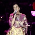 Raisa Tampil Memesona di Konser 'Satu Indonesia'