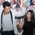 Vin Rana Bergoyang Bersama Veebha Anand Saat Jumpa Pers