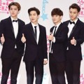 Sehun, Suho, Chen dan Tao EXO di Red Carpet MBC Entertainment Awards 2014