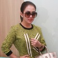 Syahrini Saat Ditemui di Badara Soekarno-Hatta, Jakarta