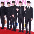 Infinite Hadir di Pembukaan SMTOWN@coexartium