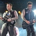 Zacky Vengeance dan Synyster Gates di Konser 'Avenged Sevenfold Tour Asia 2015'