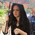 Cornelia Agatha Hadiri Pemakaman Bob Sadino
