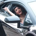 Julia Perez Saat Pembuatan Video Klip 'Lonely'