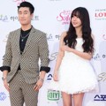 San E dan Raina di Red Carpet Seoul Music Awards 2015