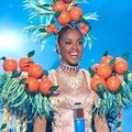 Miss Curacao Laurien Angelista Tampilkan Kostum Nasional yang Cukup Unik