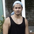 Chico Jericho di Lokasi Syuting Film 'Filosofi Kopi'