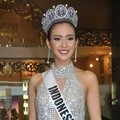 Elvira Devinamira Gelar Jumpa Pers Sepulang dari Ajang Miss Universe 2015