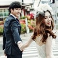 Yoon Sang Hyun dan MayBee di Majalah Marie Claire Weddings Edisi Februari 2015