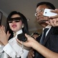 Syahrini Datangi Bareskrim Mabes Polri Bersama Hotman Paris