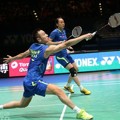 Pasangan Zhang Nan/Zhao Yunlei Saat Melawan Tontowi Ahmad/Lilyana Natsir