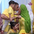 Kemesraan Krisdayanti dan Raul Lemos di Acara Syukuran Ulang Tahun yang ke-40