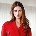 Lily James di Majalah InStyle UK Edisi Januari 2015